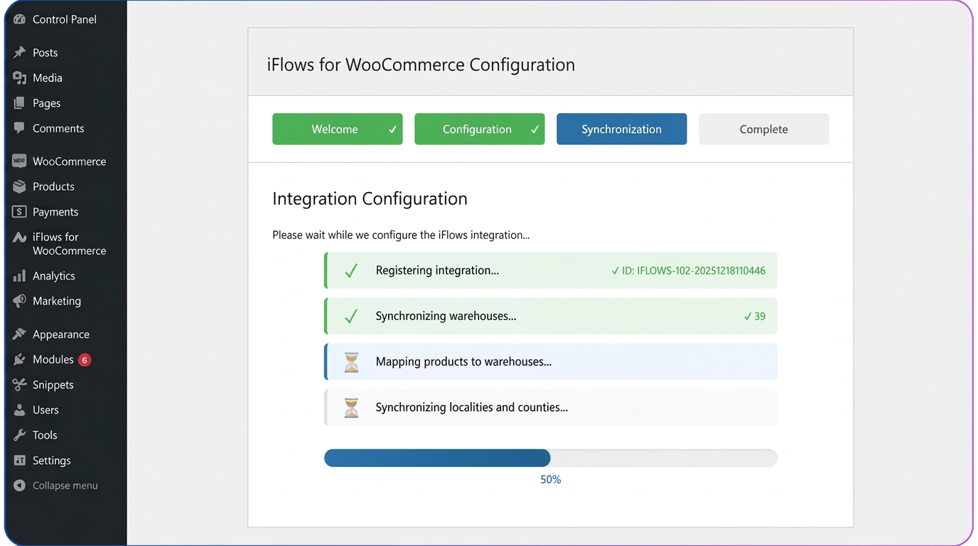 Connection testing