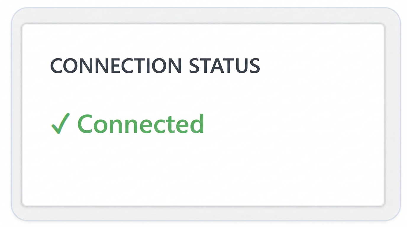 Connection monitoring