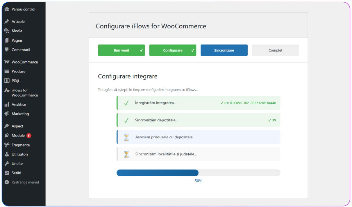 Testare conexiune
