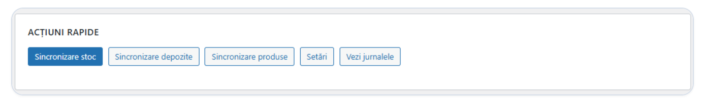 Sincronizări manuale