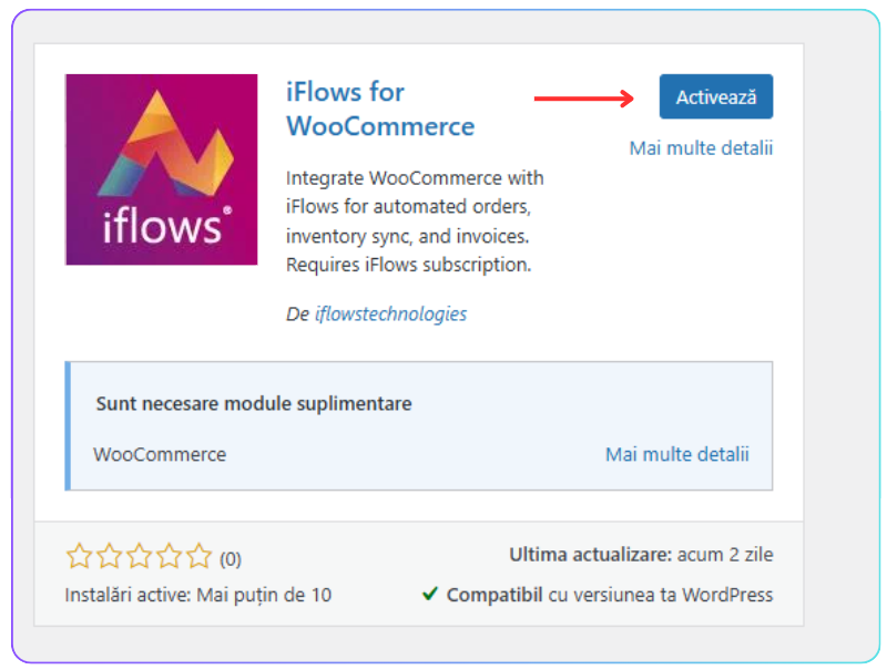 Activare plugin