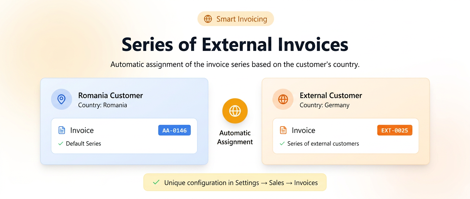 Invoice series