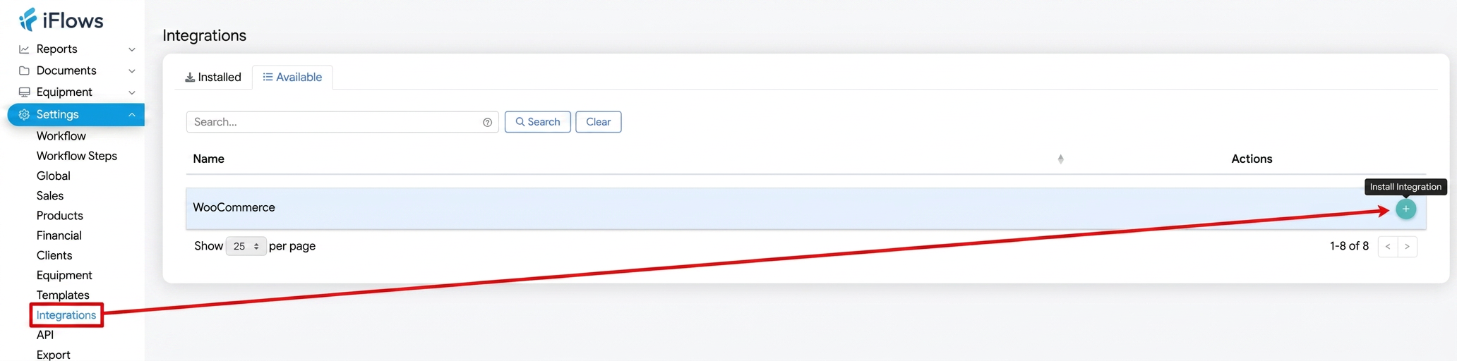 iFlows Integrations